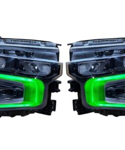22-23 Chevrolet Silverado 1500 RGBW Led DRL Multicolor Projector Headlights