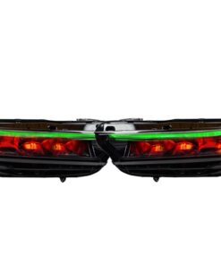 2023-2024 Honda Accord Full LED RGBW Led DRLS Demon Eyes Custom Black Retrofit Headlights