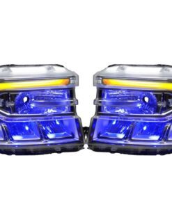 22-24 Ford Maverick Lariat RGBW LED DRL Flow Custom Retrofit Demon Eyes Full Led Headlights