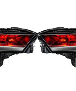 2022 Toyota Tundra RGBW Led Demon Eyes DRL Multicolor Black Retrofit Headlights