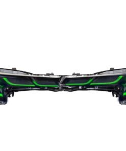 20-22 Toyota Corolla RGBW Multicolor Led DRL Demon Eyes Black Retrofit Headlights