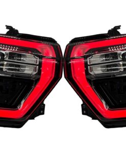 2024 Chevrolet Silverado 2500HD ZR2 RGBW LED DRL Custom Black Retrofit Headlights