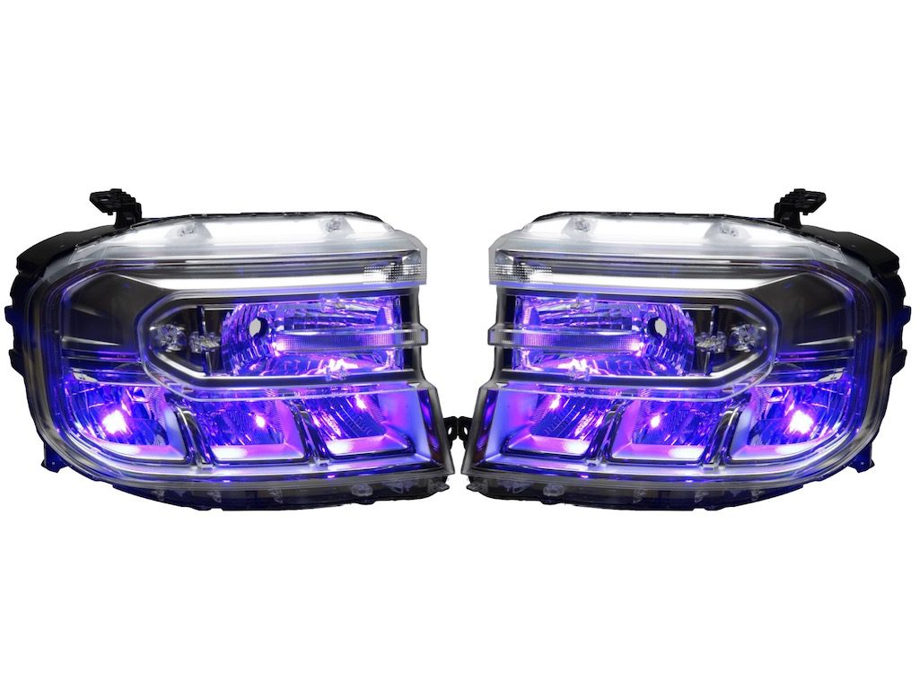 22-24 Ford Maverick XL/ XLT RGBW LED Flow Custom Retrofit Demon Eye Headlights