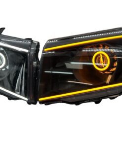 2009-2015 Honda Pilot LED Eyebrows Full Halo Switchback LED Projector Headlights