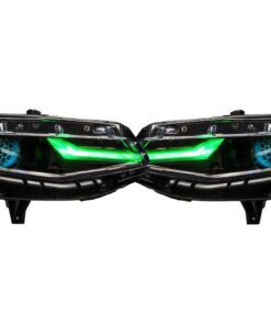 2019-2023 CHEVROLET CAMARO LS/LT Custom RGBW Chasing LED DRLS Demon Eye Retrofit Headlights