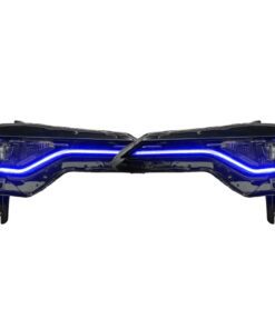 2019-2023 CHEVROLET CAMARO SS/RS Custom RGBW Chasing LED DRLS Demon Eye Retrofit Headlights