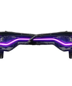 2019-2023 CHEVROLET CAMARO SS/RS Custom RGBW Chasing LED DRLS Demon Eye Retrofit Headlights