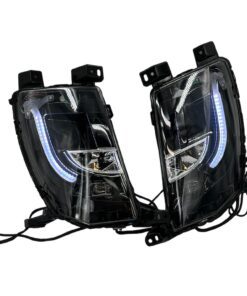 2012-2020 Tesla Model S Sedan Custom RGBW Led Fog Lamps Housing