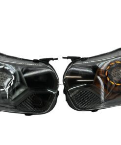2015-2023 Ford Transit 150 250 350 Black Retrofit Biled Projector LED Switchback Headlights