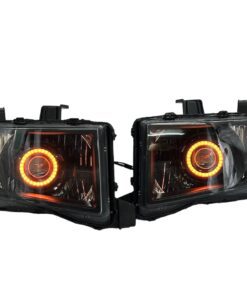 06-14 Honda Ridgeline RGBW Color Change LED Halo Projector Headlights