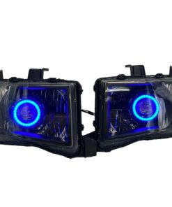06-14 Honda Ridgeline RGBW Color Change LED Halo Projector Headlights