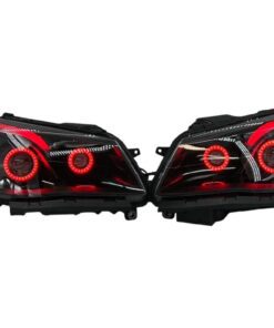 2014-2017 Chevrolet SS RGBW Chasing Multicolor LED Retrofit Projector Custom Black Headlights