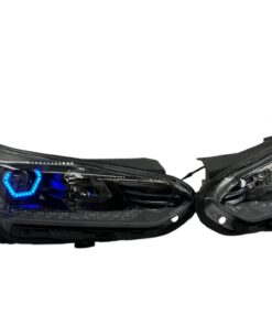 2019-2022 Veloster N Custom Black Retrofit LED Halo Headlights