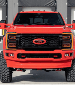 2023-2024 Ford F-250 F-350 Superduty Switchback LED Halo DRL Custom Paint Retrofit Headlights