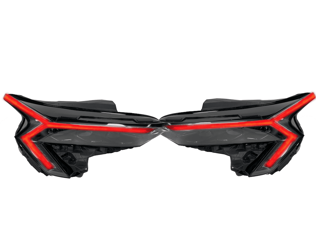 2025 KIA K5 RGB Led DRLS Custom Black Retrofit Headlights