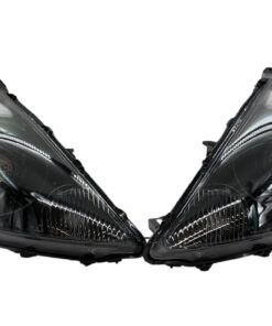 2007-2008 Honda Fit Custom Black LED Biled Retrofit Projector Custom Headlights