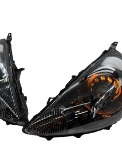 2007-2008 Honda Fit Custom Black LED Biled Retrofit Projector Custom Headlights
