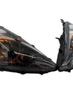 2007-2008 Honda Fit Custom Black LED Biled Retrofit Projector Custom Headlights