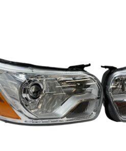 2015-2023 Ford Transit 150 250 350 Chrome Retrofit Biled Projector Headlights