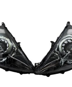 2007-2008 Honda Fit Custom Black LED Biled Retrofit Projector Custom Headlights