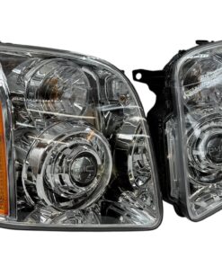2007-2014 GMC Yukon XL 1500 2500 Denali Chrome OEM Look Retrofit Projector Headlights