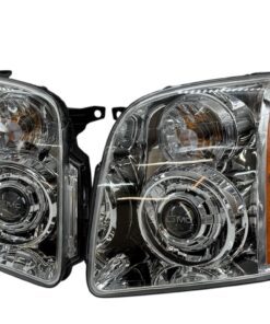 2007-2014 GMC Yukon XL 1500 2500 Denali Chrome OEM Look Retrofit Projector Headlights
