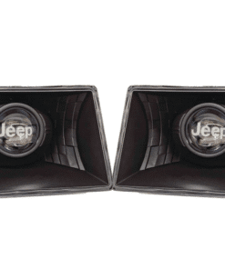 93-98 Jeep Grand Cherokee ZJ Custom Black Biled Retrofit Projector Headlights