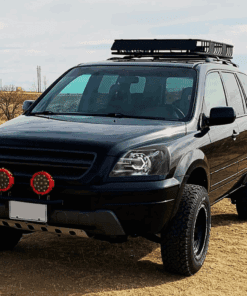 2003-2005 Honda Pilot EX EX-L LX Custom Black Retrofit Biled Projector Black Headlights