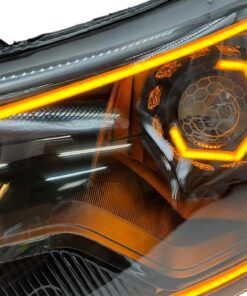 2015-2025 Ford Transit 150 250 350 Switchback LED Strips Halo Complete Blackout Retrofit Custom Headlights