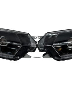 12-15 Toyota Tacoma Hex Switchback Led Halo Retrofit Black BiLED Projector Custom Headlights