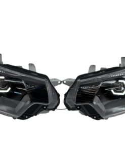 12-15 Toyota Tacoma Hex Switchback Led Halo Retrofit Black BiLED Projector Custom Headlights