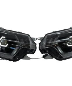 12-15 Toyota Tacoma Hex Switchback Led Halo Retrofit Black BiLED Projector Custom Headlights