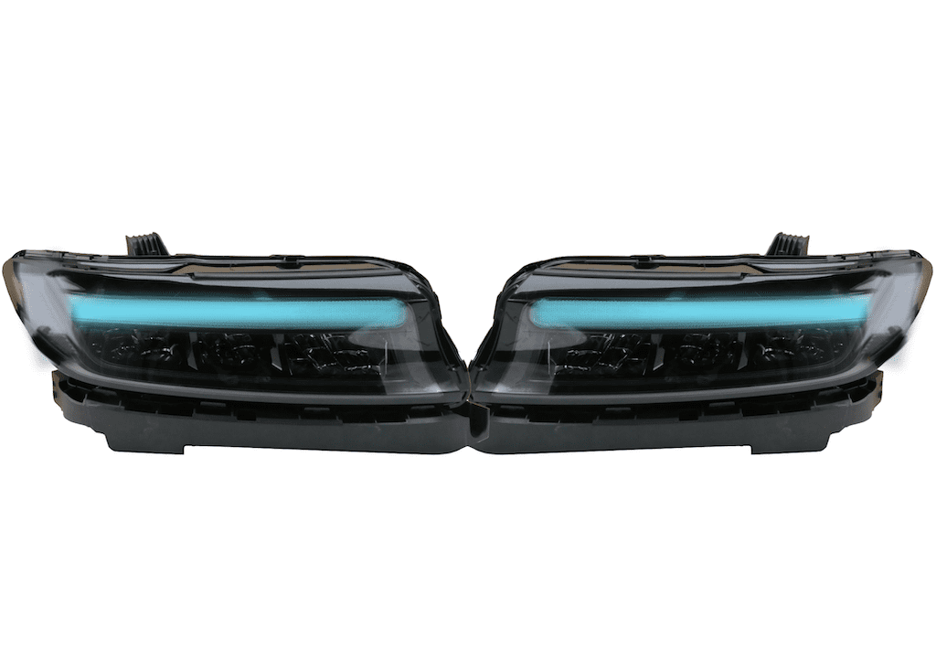 2024-2026 Honda Prologue RGB Color Change LED DRLS Black Custom Retrofit Headlights