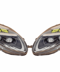 2024-2026 Aston Martin DB12 Volante Custom RGB Led Retrofit Black Headlights