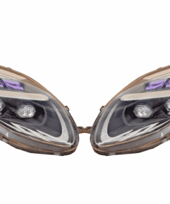2024-2026 Aston Martin DB12 Volante Custom RGB Led Retrofit Black Headlights