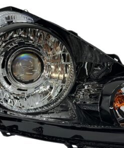 2007-2008 Honda Fit Bi-led Projector Retrofit Custom Headlights Black Edition