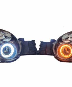 2002-2003 Subaru WRX JDM STI Switchback LED Halo Projector Retrofit Custom LED Headlights