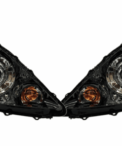 2007-2008 Honda Fit Bi-led Projector Retrofit Custom Headlights Black Edition