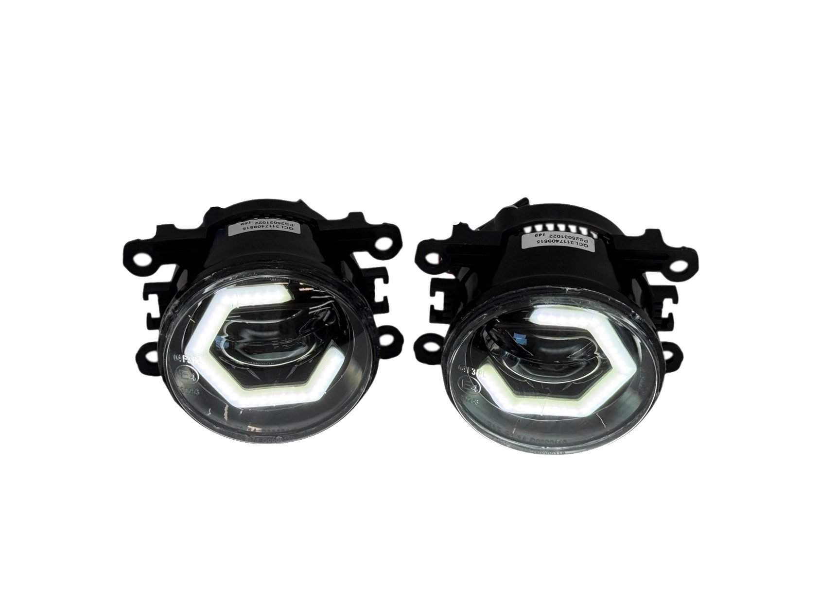 2009-2015 Honda Pilot LED Hex Switchback Halo Projector LED Fog Lights