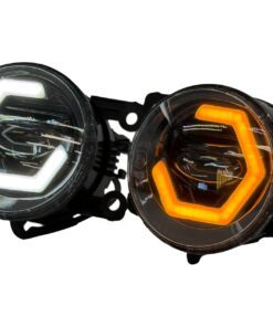 2009-2015 Honda Pilot LED Hex Switchback Halo Projector LED Fog Lights