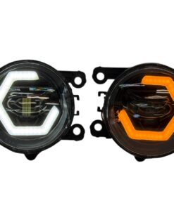 2009-2015 Honda Pilot LED Hex Switchback Halo Projector LED Fog Lights